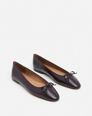 Flattered Bodil Leather Flat