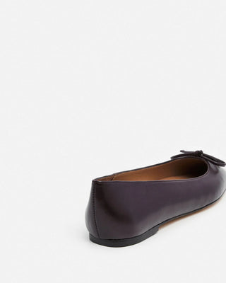 Flattered Bodil Leather Flat