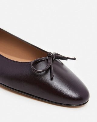 Flattered Bodil Leather Flat