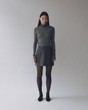 Mijeong Park Wool Blend Mini Skirt