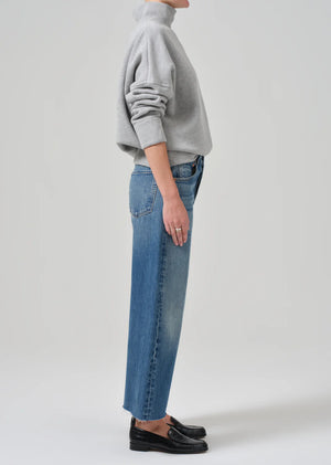 Citizens of Humanity Ayla Raw Hem Crop Jean in Doheny