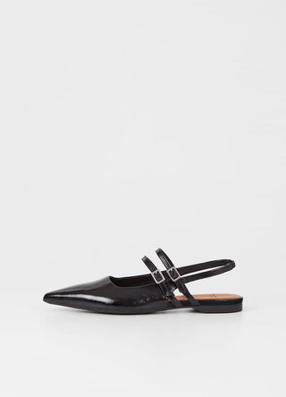 Vagabond Hermine Slingback Flat in Patent