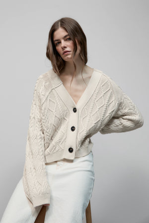 CLOSED Long Sleeve V Cardigan