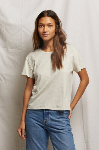 PerfectWhiteTee Harley Boxy Crew Tee