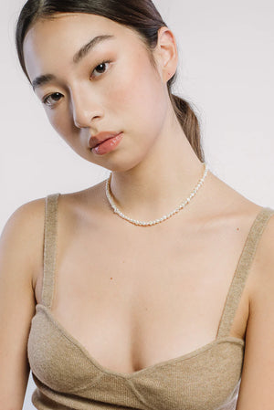 Kara Yoo Petite Pearl Necklace