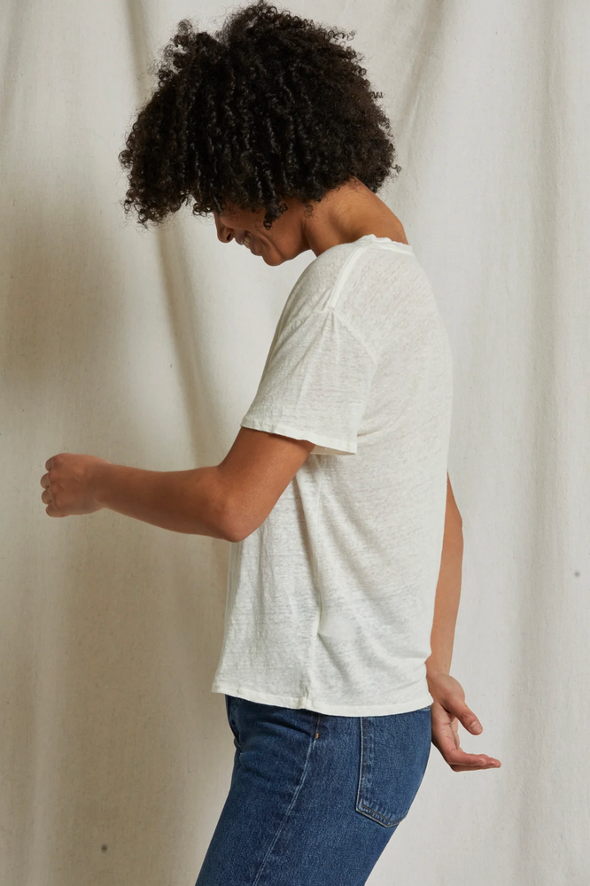 PerfectWhiteTee Patsy Tee in Natural