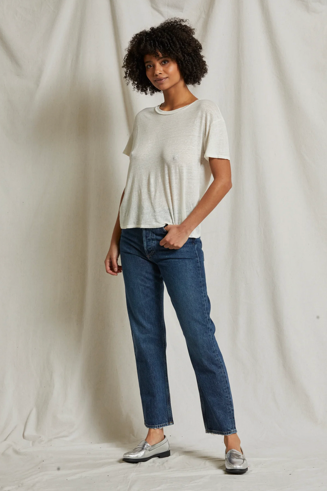 PerfectWhiteTee Patsy Tee in Natural