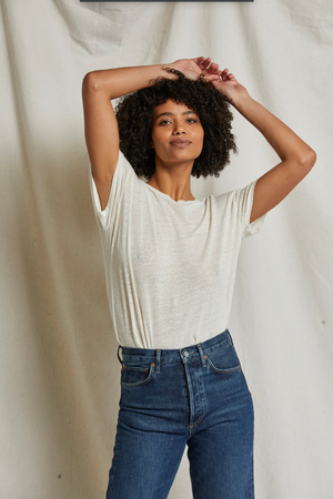 PerfectWhiteTee Patsy Tee in Natural