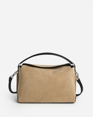 Flattered Helia Handbag Suede Sand