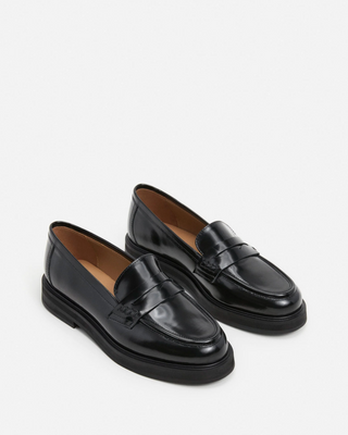 Flattered Sadie Abrassivato Leather Loafer