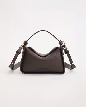 The Horse Mini Clementine Bag in Charcoal Leather