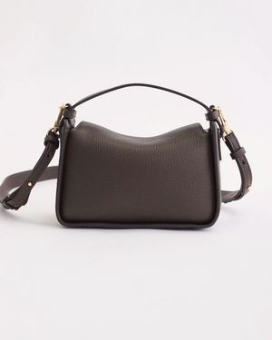 The Horse Mini Clementine Bag in Charcoal Leather