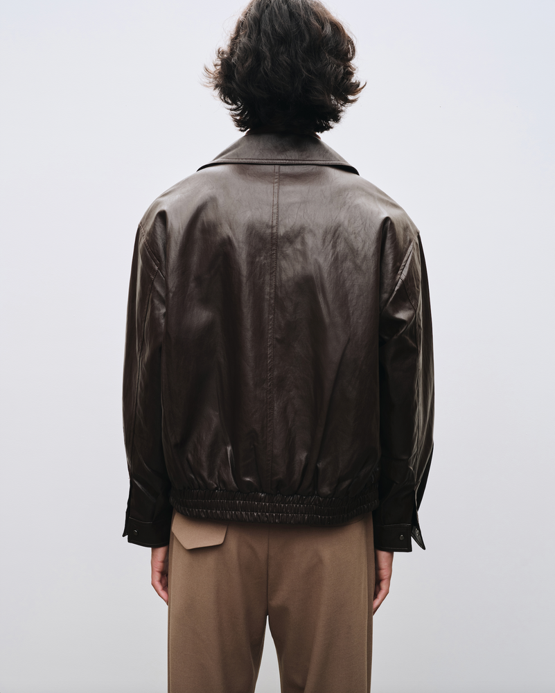 Mijeong Park Vegan Leather Blouson