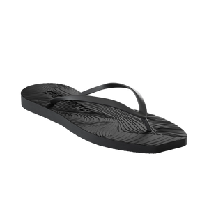 Sleepers' Tapered Flip Flop in Black