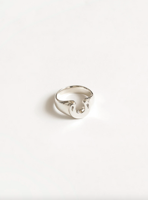 Wolf Circus Horseshoe Ring in Sterling Silver